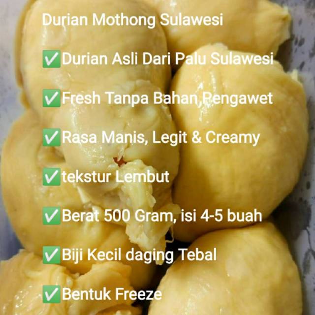 

Durian Monthong Sulawesi