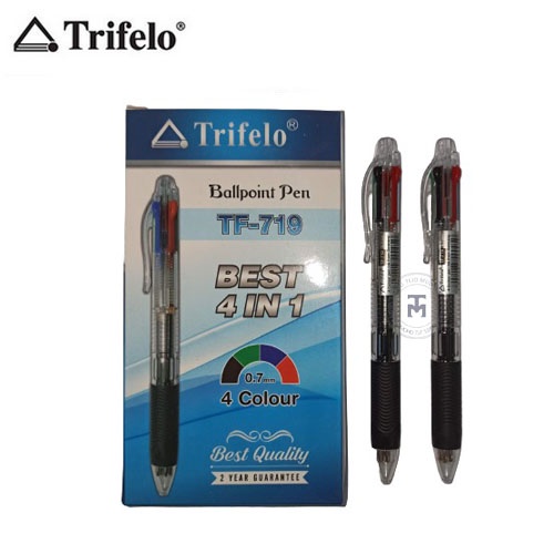 

Pulpen Trifelo TF719 4 Warna 0.7