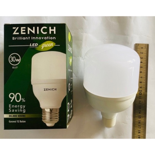 LAMPU 30W LED ZENICH GREEN GARANSI 1 TAHUN