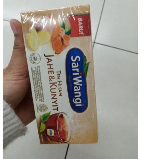 

↺ sariwangi teh hitam jahe kunyit 25s 1.5g ★