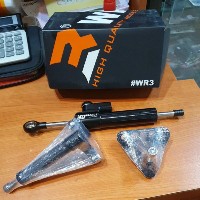 Steering Damper No Brandz Set Bracket Wr3 CBR 250 RR Cbr250 RR Cbr250rr 1Set