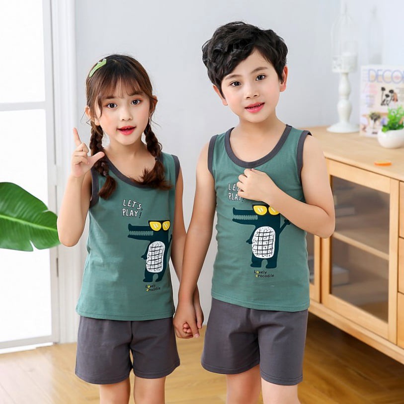 Setelan UNISEX Anak Cowok atau Cewek Baju Kutung