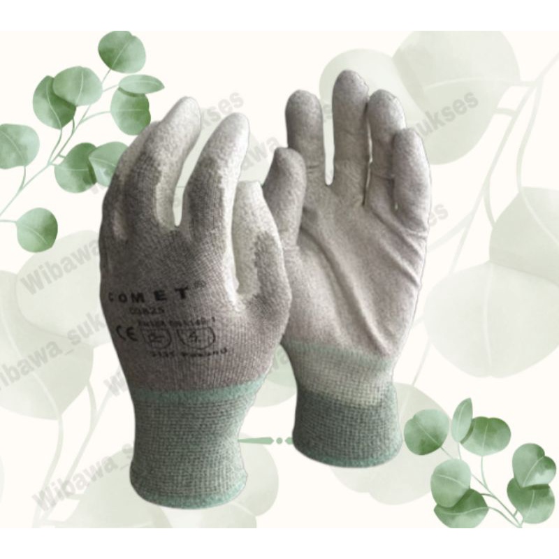 Sarung tangan antistatic Gloves comet CG825