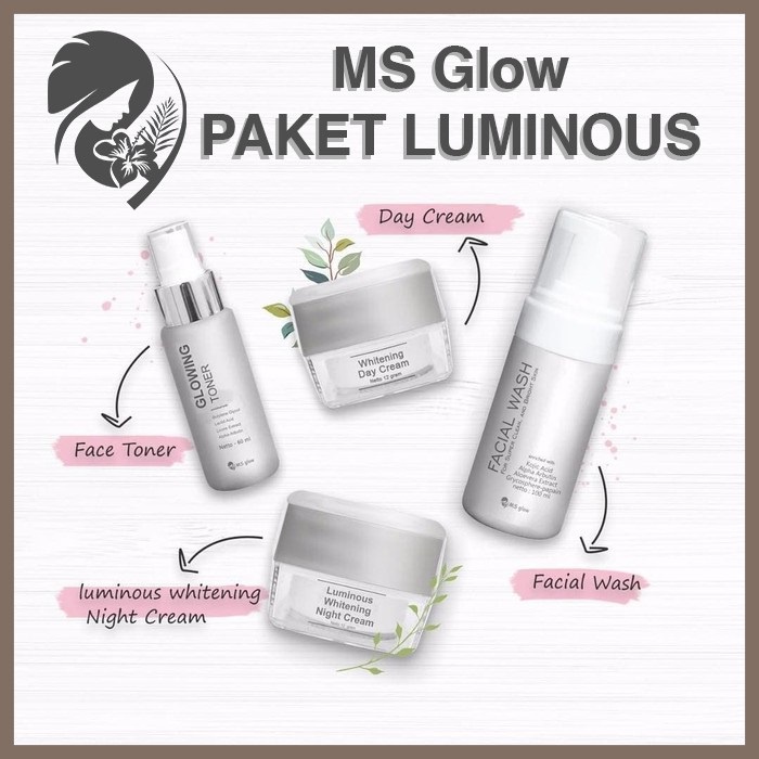 MS GLOW Paket Luminous (Penghilang Flek Hitam)