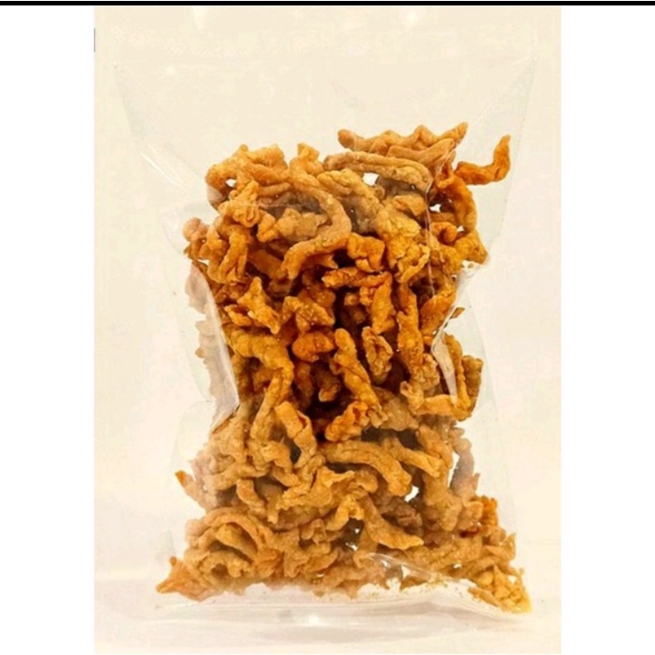 

KERIPIK USUS PEDAS DAUN JERUK TERMURAH kemasan 70gram