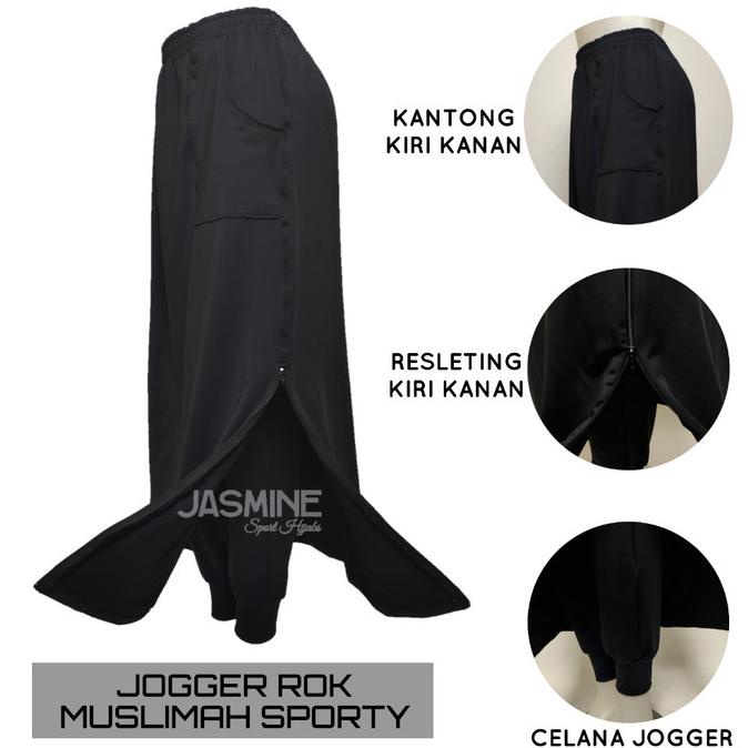 Jogger Rok Olahraga Muslimah Syar'i