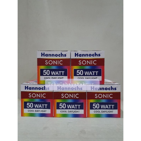 Lampu Bohlam LED Sonic 50w 50watt Hannochs CoolDayLight