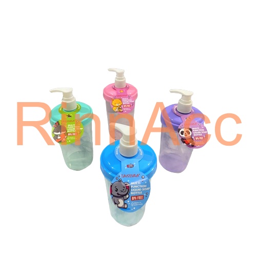 Botol Sabun Cair 500 mL / botol pump 500ml panjang TEBAL Takuma / Botol Sanitizer / Botol Sabun Cuci Tangan