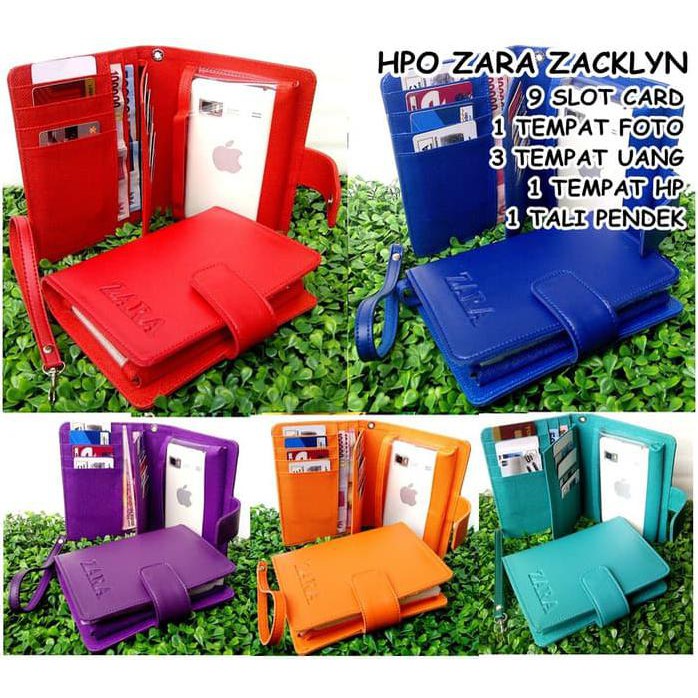 Dompet / Hpo Wanita Murah Zara Zacklyn Untuk Zten, Android, Note Iii, Iphone, Samsung S4 (Max 5,7