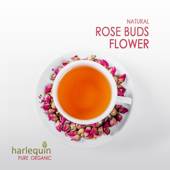 

TEH-DAUN- TEH BUNGA MAWAR 25 GRAM ROSE BUDS FLOWER TEA PREMIUM WANGI -DAUN-TEH.