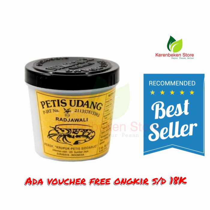 

petis udang radjawali khas sidoarjo 80gr