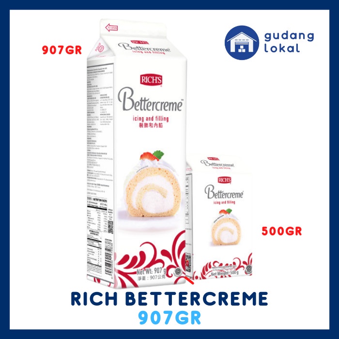 

RICH BETTERCREME / BUTTER CREAM 907GR