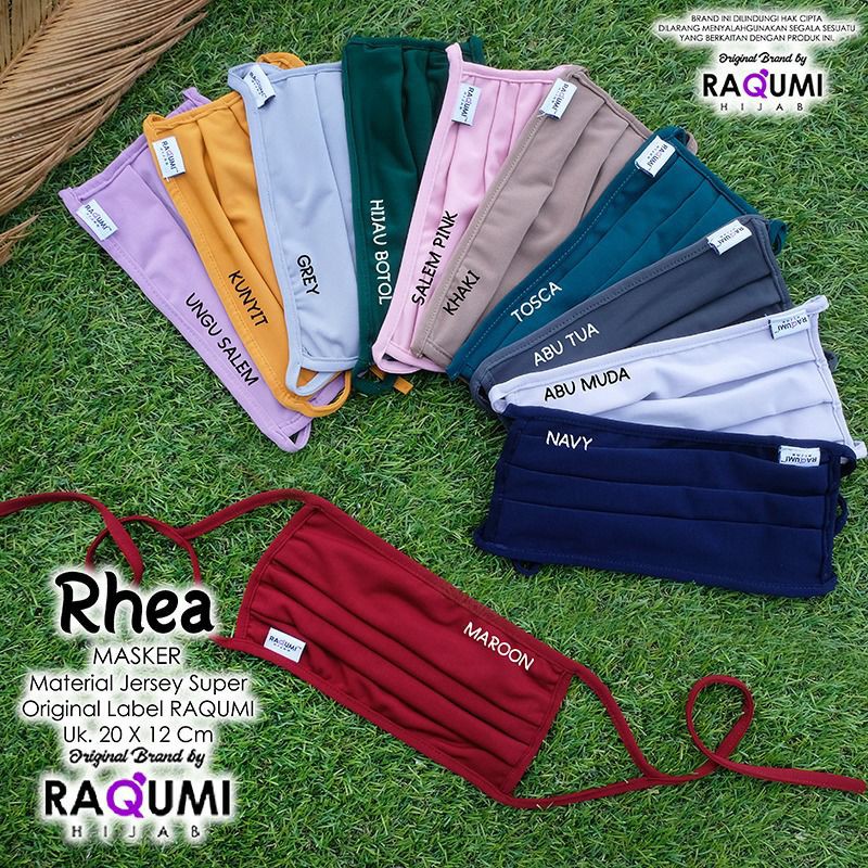 Rhea masker by Raqumi hijab