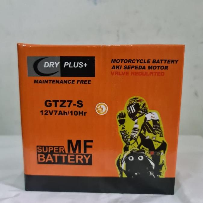 SALE  Aki motor Honda Beat ISS GTZ7S / GTZ6V Motorcell Aki kering langgengb4 Diminati Banget