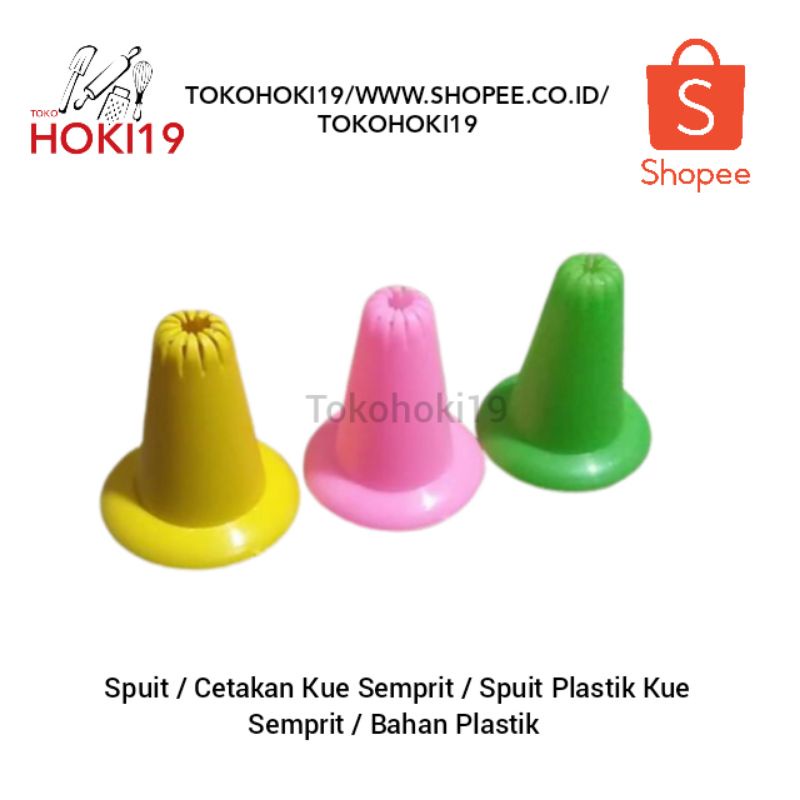 Spuit / Cetakan Kue Semprit / Spuit Plastik Kue Semprit / Bahan Plastik - Tokohoki19