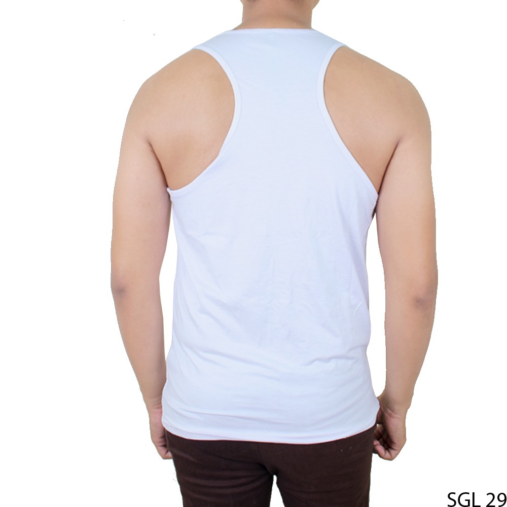 Kaos Dalaman Singlet Gym Pria-SGL 29