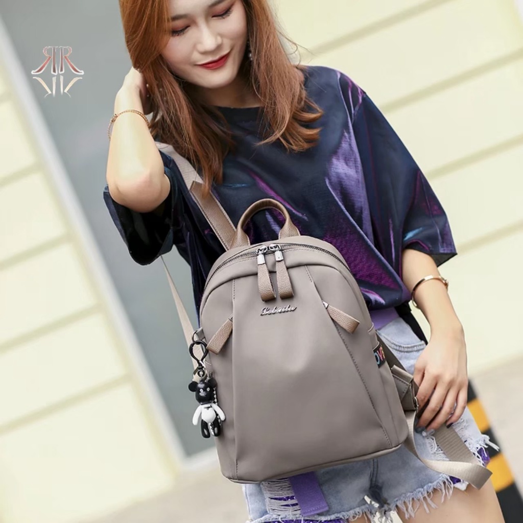 Tas Ransel Wanita Dewasa / Tas Ransel Wanita Korean Style Remaja / Tas Ransel Wanita Terbaru 2022 Kekinian / Tas Ransel Wanita Dewasa Untuk Kuliah / Ransel Wanita Kulit Lembut / Tas Mini Ransel Wanita / Tas Fashion Wanita