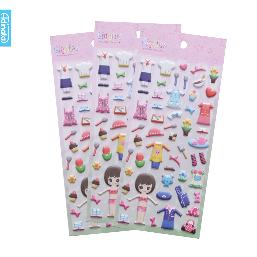 

Giggles Stickers Puffy 2250-6171