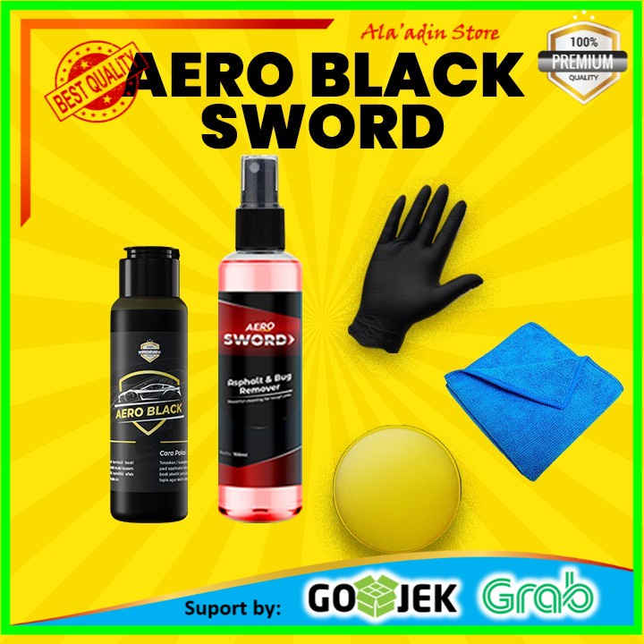 Cuci Gudang Aero Bundling Aero Black &amp; Aero Sword