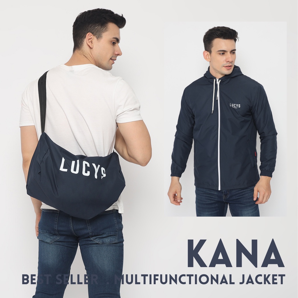 JAKET JADI TAS MULTIFUNGSI KANA PRIA WANITA