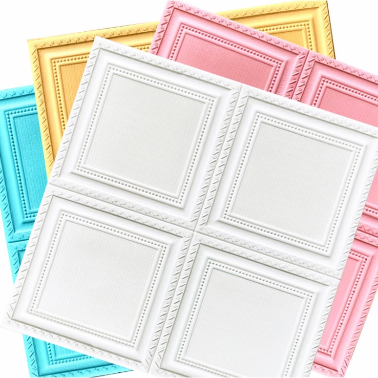 PROMO  Wallpaper Dinding Kamar Motif Kotak Kamar Hotel Termurah [SERI E]