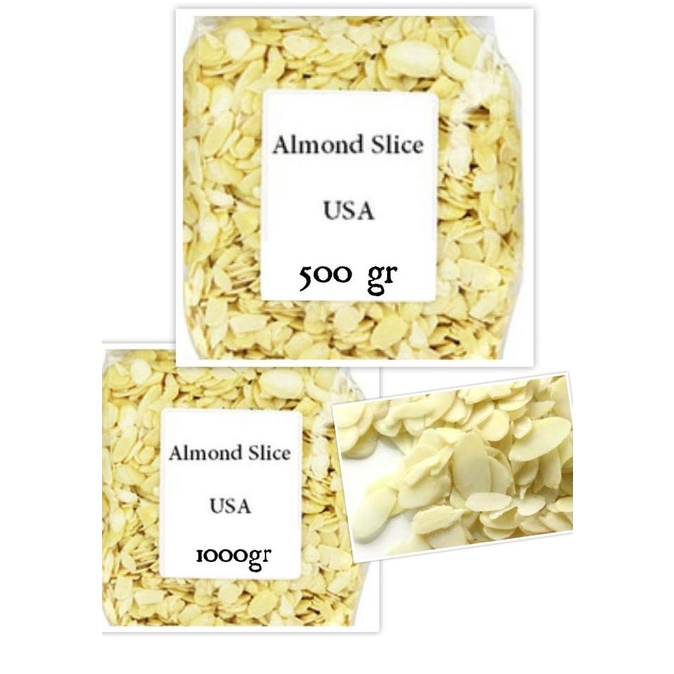 

Almond Slice 50Gram / Kacang Almond