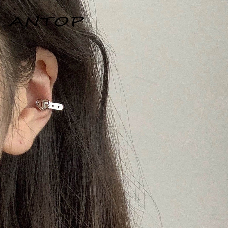 Klip telinga anting-anting cinta Korea Aksesoris Fashion ANTOP