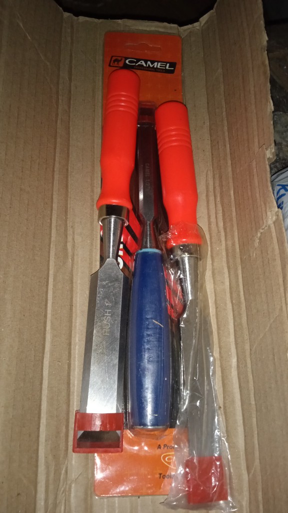 Pahat Kayu Gagang Fiber 1/firmer Chisels/tatah Kayu