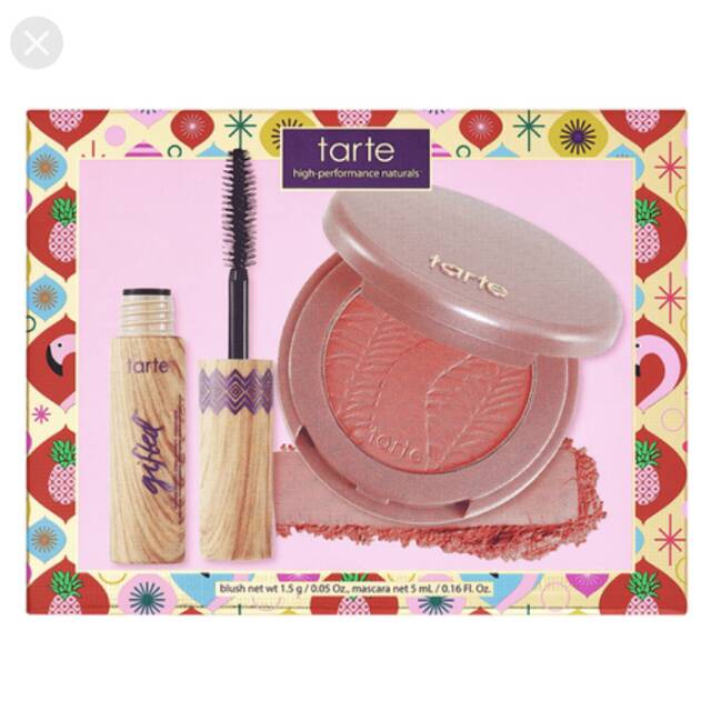 TARTE SET MASCARA BLUSH ON