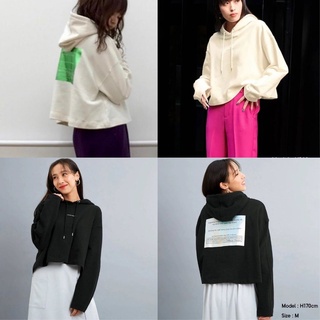 Uniqlo Hologram Cotton Hoodie - Outerwear UNQ Wanita Original Branded