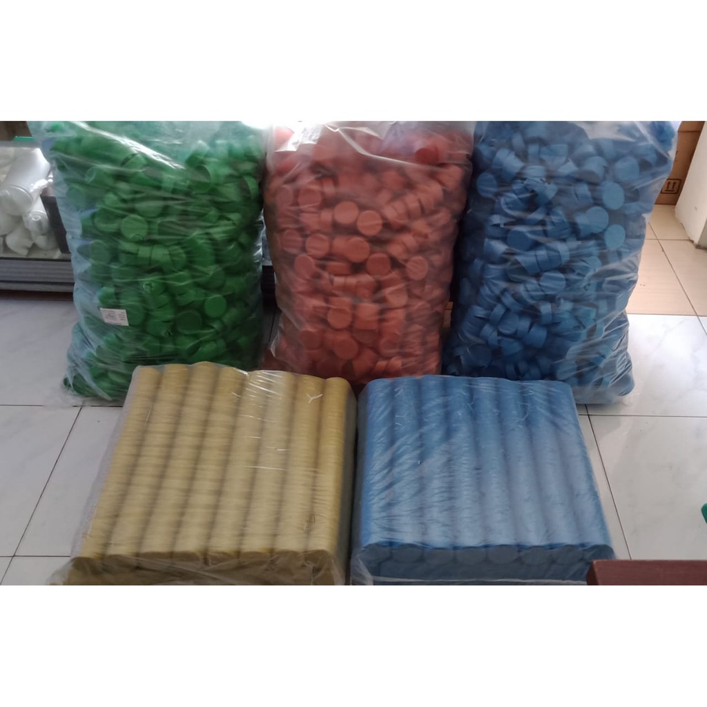 Tutup Galon RO/Gambar Gunung (1 bal) Biru, Putih, Hijau, Merah