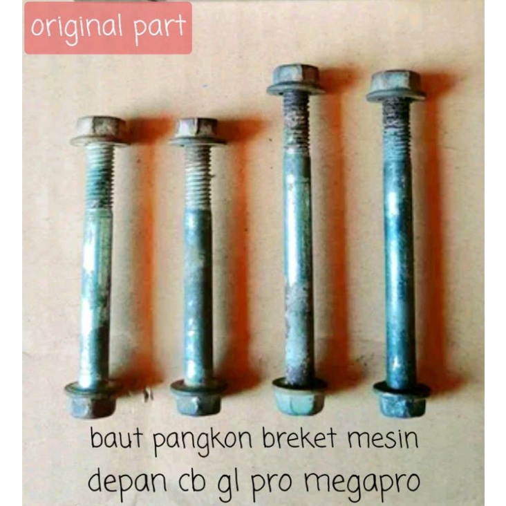 baut mesin megapro depan original pnp cb gl pro gl max gl series