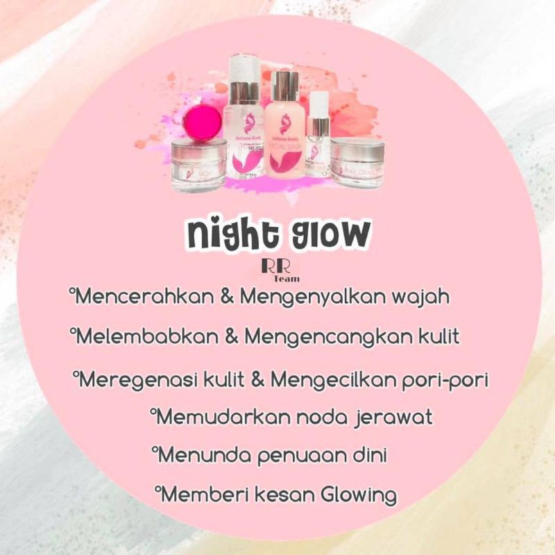 JUSTMINE Beauty Skincare Glowing Jerawat Acne Flek Facialwash Toner Serum Daycream Creamnight Cantik-6
