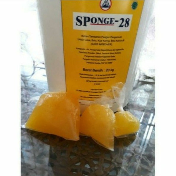 

Pengembang kue Sp Sponge 28 emulsifier repck 500 gr / gram