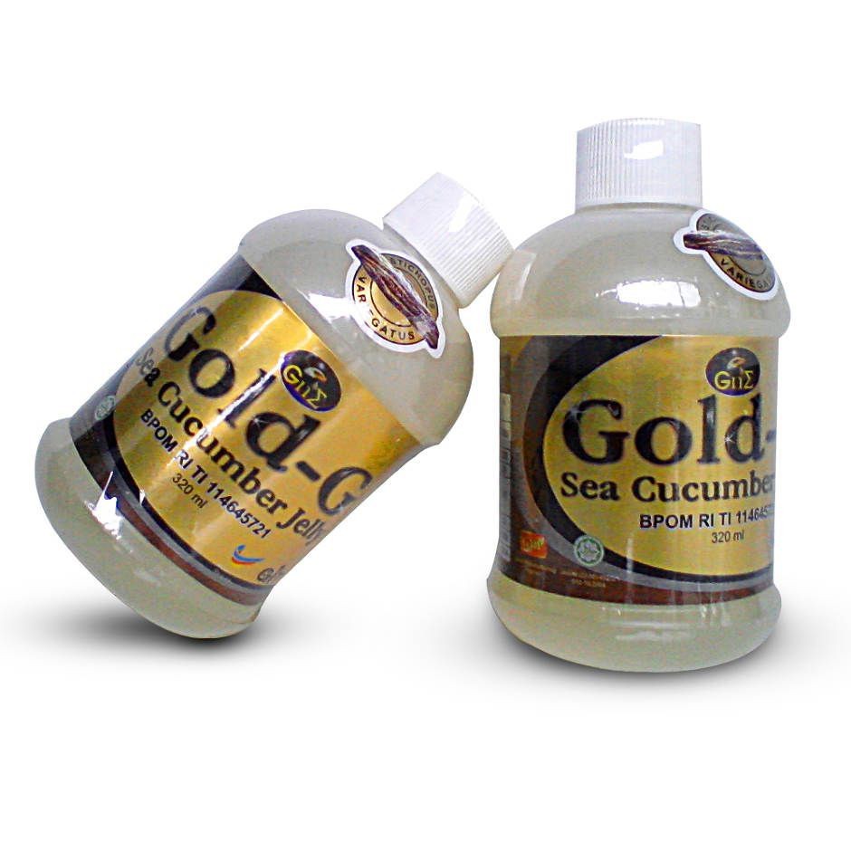 Jelly Gamat GOLD-G Sea Cucumber Isi 320 ml