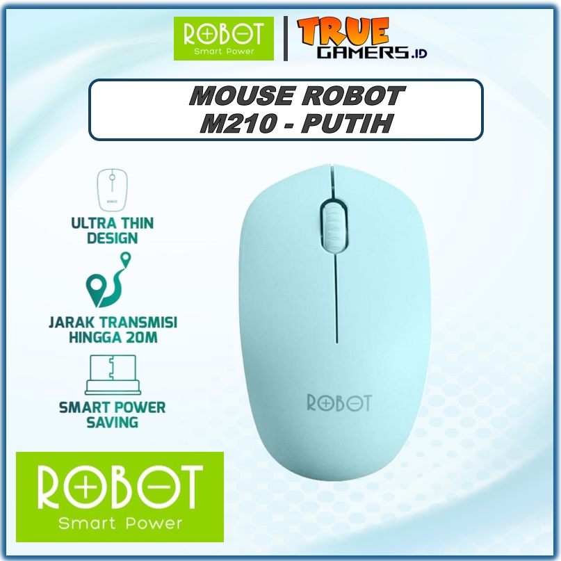 MOUSE WIRELESS ROBOT M210