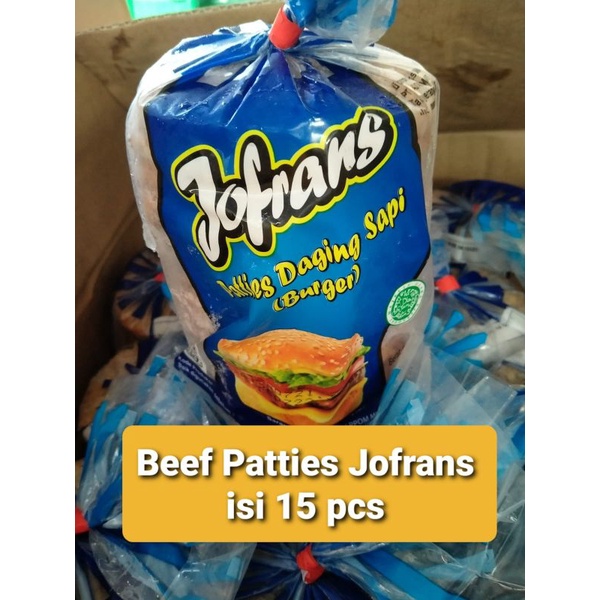 

jofrans patties sapi isi 15pcs