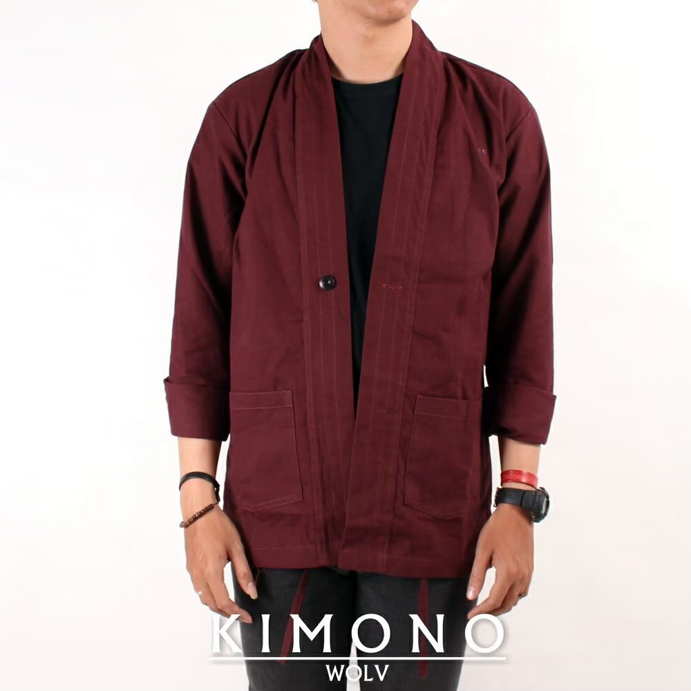 KIMONO PRIA OUTER KARDIGAN PRIA DISTRO PREMIUM ORIGINAL