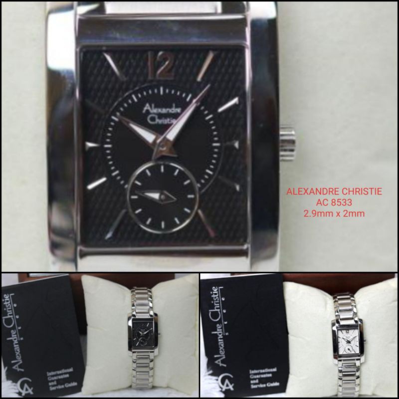Jam Tangan Wanita ALEXANDRE CHRISTIE AC 8533 LS Original Garansi Resmi