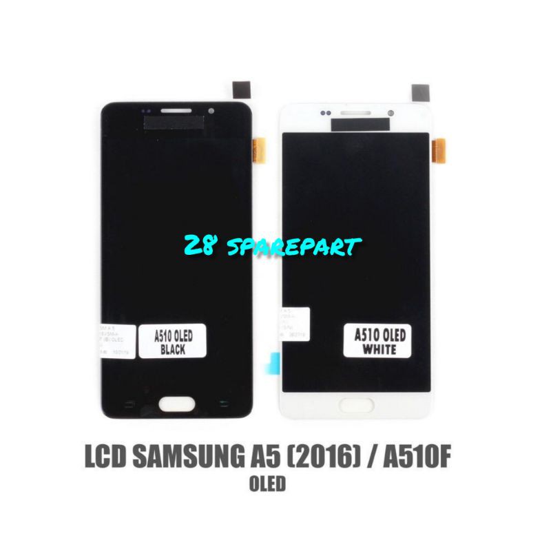 LCD FULLSET SAMSUNG A510 / A5 (2016) ORI OLED