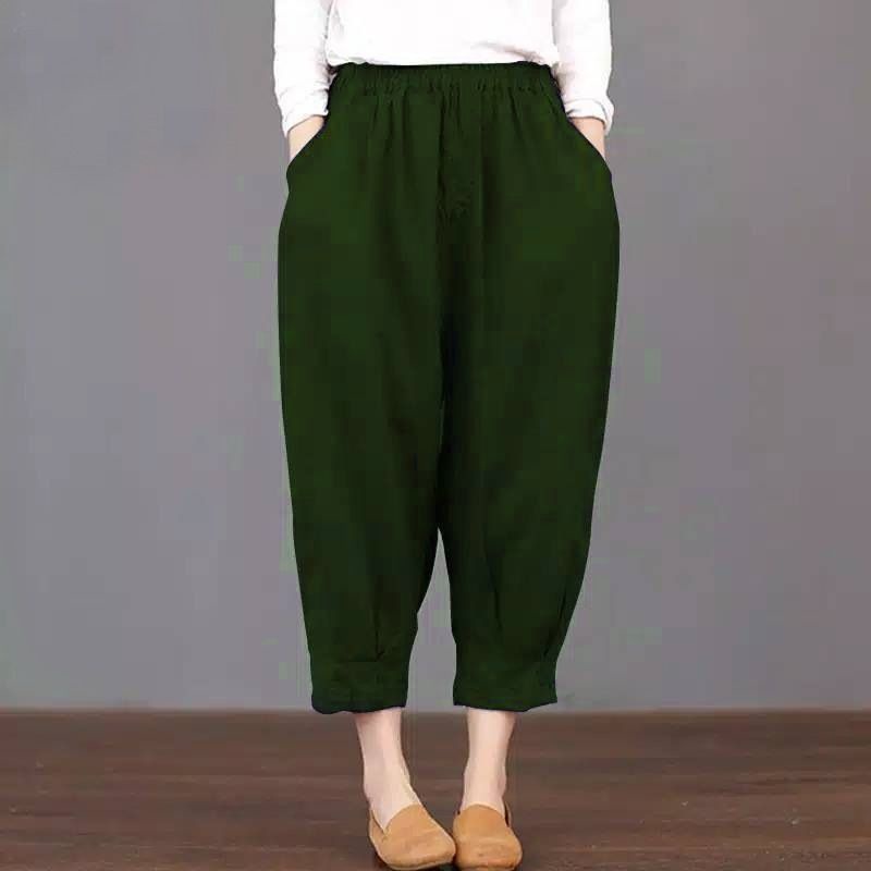 Mera pants / Celana korea catton twill / celana casual wanita