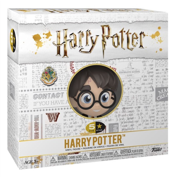 Funko 5 Star  Movies : Harry Potter, Ron Weasley, Hermoine Granger, Hagrid, Dumbledore Vinyl Figure
