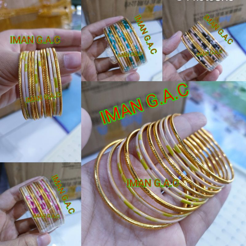 Gelang keroncong india anak dan dewasa/aksesoris Gelang tangan india import