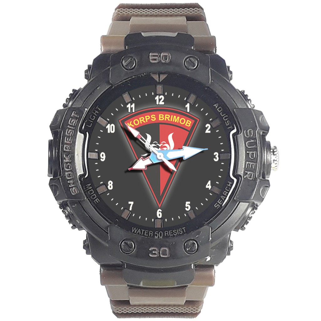 Jam Tangan  KORPS BRIMOB-SPORT Bagus