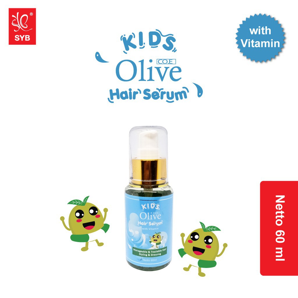 OLIVE KIDS HAIR SERUM SYB COE ORIGINAL - COE OLIVE SERUM RAMBUT ANAK - BPOM