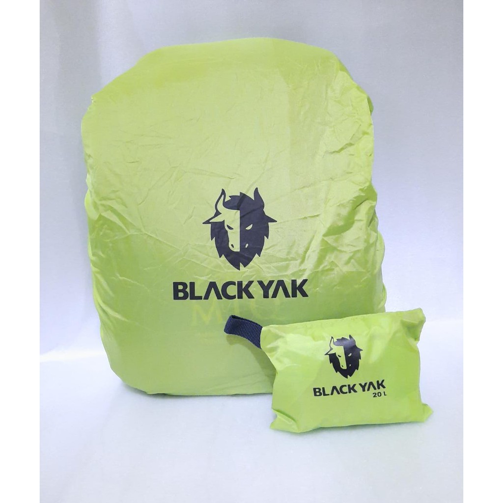 【COD】 Sarung Tas BLACK YAK` Anti Air 20 &amp; 30 Liter` Waterproof Rain Cover Bag Daypack Tas Ransel L