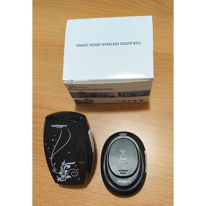 Bel rumah alarm pintu smarthome wireless doorbell 36 music - WDA