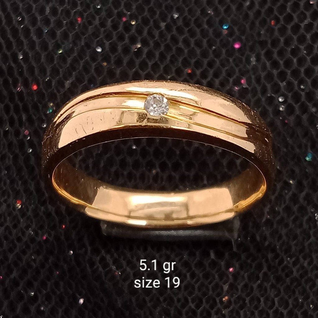 Cincin Emas 17 K - 5.1 gr Kadar 750 - 2597