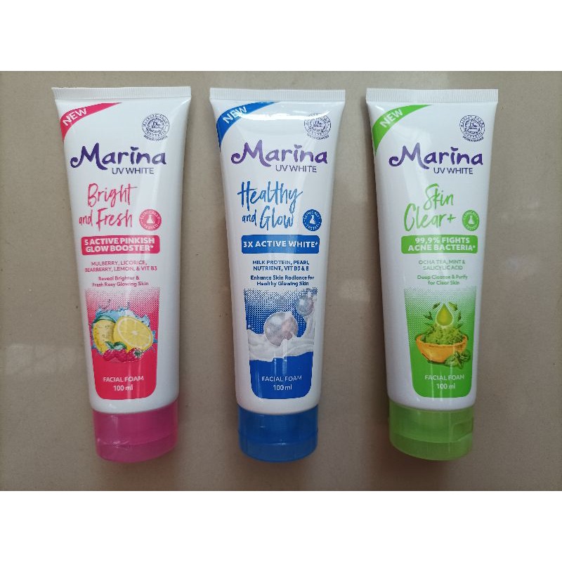 MARINA UV White Facial Foam 100 ml