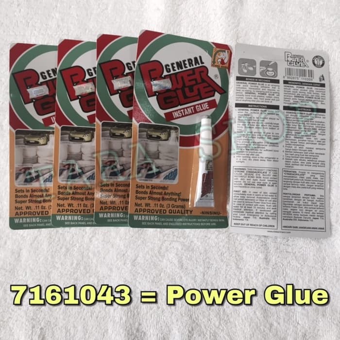 

LEM POWER GLUE 3 GRAM - 7161043